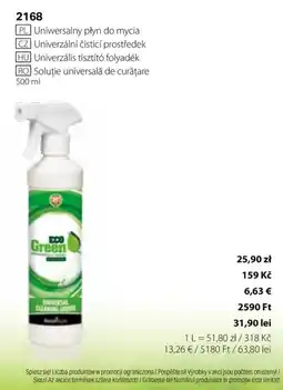 BetterStyle Eco Green universal cleaning liquid Ofertă