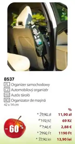 BetterStyle Organizator de mașină Ofertă