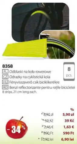 BetterStyle Benzi reflectorizante pentru roțiile bicicletei Ofertă