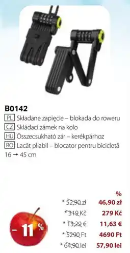 BetterStyle Lacat pliabil-Blocator pentru bicicleta Ofertă