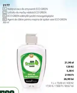 BetterStyle Agent de clătire pentru mașina de spălat vase eco green Ofertă