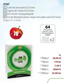 BetterStyle Foi de detergent pentru mașina de spălat vase eco green Ofertă