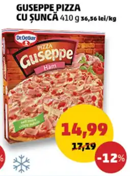 Penny Dr.Oetker Guseppe Pizza cu șuncă Ofertă