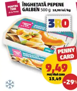 Penny Penny înghețată pepene galben Ofertă