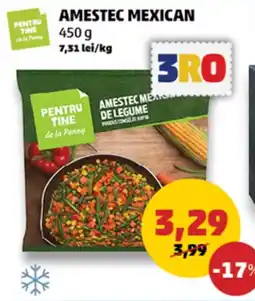 Penny 3RO amestec mexican de legume Ofertă