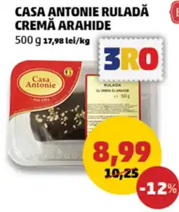 Penny Casa Antonie ruladă cremă arahide Ofertă