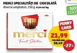 Penny Merci specialități de ciocolată Ofertă