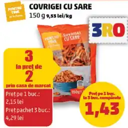Penny Pentru Tine covrigei cu sare Ofertă