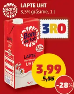 Penny Boni de tot lapte uht Ofertă