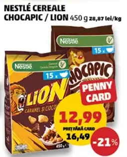 Penny Nestle cereale chocapic / lion Ofertă