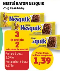 Penny Nestlé baton Nesquik Ofertă