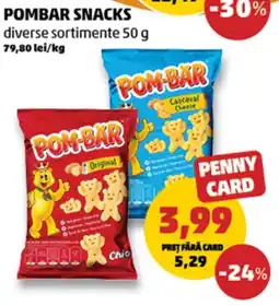 Penny Pom-bar snacks Ofertă