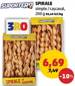 Penny Supportero spirale cu cașcaval Ofertă