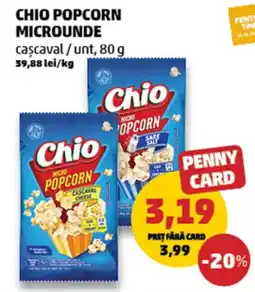 Penny Chio popcorn microunde cașcaval Ofertă