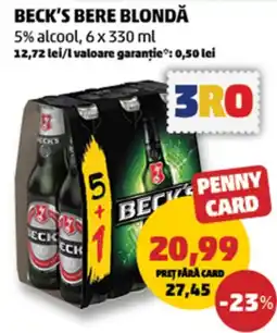 Penny Beck's bere blondă Ofertă