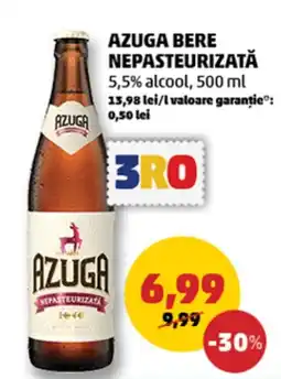 Penny Azuga bere nepasteurizată Ofertă