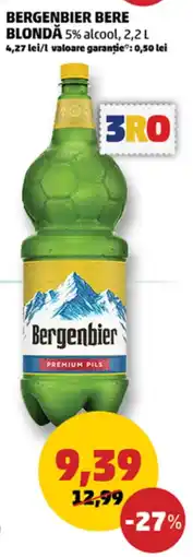 Penny Bergenbier bere blondă Ofertă