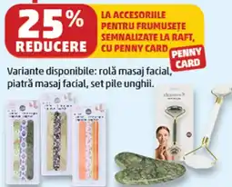 Penny Accesorii pentru frumusete Semnalizate la Raft Ofertă