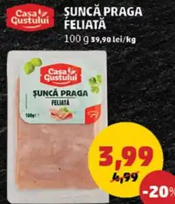 Penny Casa Gustului șuncă praga feliată Ofertă