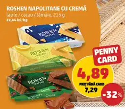 Penny Roshen napolitane cu cremă Ofertă