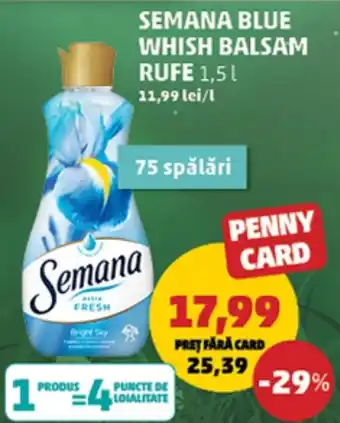 Penny Semana blue whish balsam rufe Ofertă