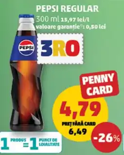 Penny Pepsi regular Ofertă