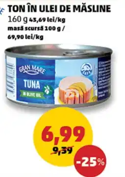 Penny Gran Mare ton în ulei de măsline Ofertă