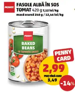 Penny Penny fasole albă în sos tomat Ofertă