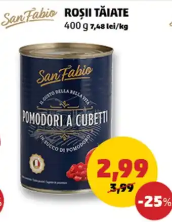 Penny San Fabio roșii tăiate Ofertă