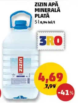Penny Zizin apă minerală plată Ofertă