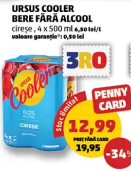 Penny Ursus cooler bere fără alcool Ofertă