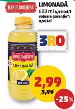 Penny Hanul Boieresc limonadă Ofertă