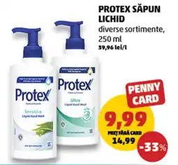 Penny Protex săpun lichid Ofertă