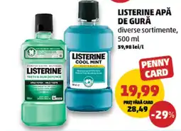 Penny Listerine apă de gură Ofertă