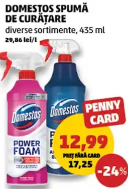 Penny Domestos spumă de curățare Ofertă
