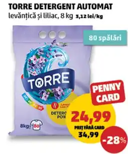 Penny Torre detergent automat Ofertă