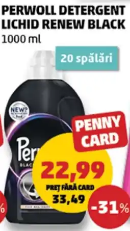 Penny Perwoll detergent lichid renew black Ofertă