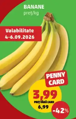 Penny Penny Card Banane Ofertă