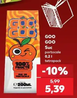 GOO GOO Suc portocale