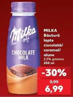 Kaufland MILKA Băutură lapte ciocolată/caramel/alune Ofertă