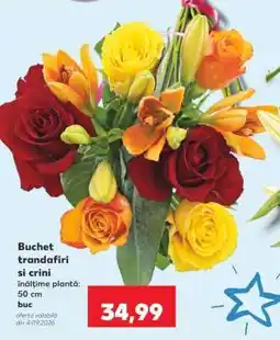 Kaufland Buchet trandafiri și crini Ofertă