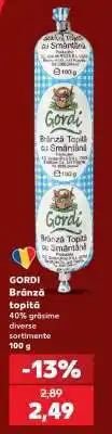 Kaufland GORDI Brânză topită Ofertă