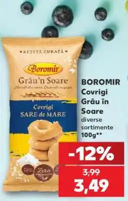 Kaufland BOROMIR Covrigi Grâu în Soare Ofertă