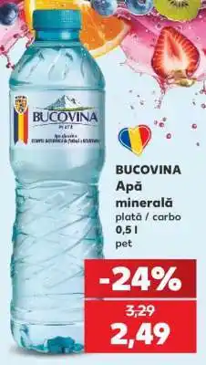 Kaufland BUCOVINA Apă minerală Ofertă