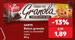 Kaufland SANTE Baton granola Ofertă