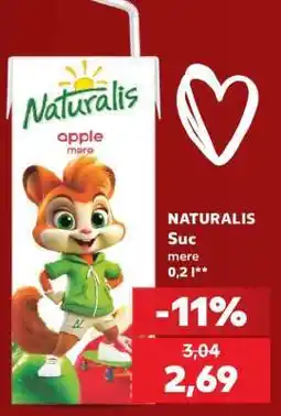 Kaufland NATURALIS Suc mere Ofertă