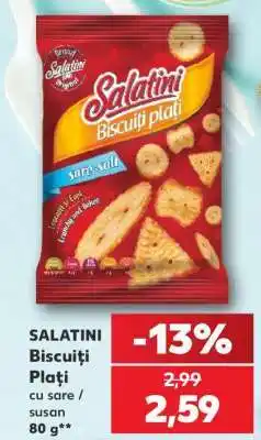 Kaufland SALATINI Biscuiți Plați Ofertă