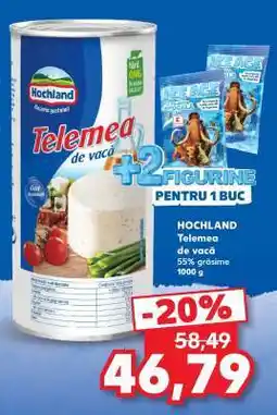 Kaufland HOCHLAND Telemea de vacă Ofertă