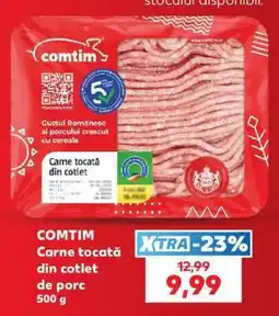 Kaufland COMTIM Carne tocată din cotlet de porc Ofertă