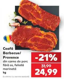 Kaufland Ceafă Barbecue/ Provence Ofertă